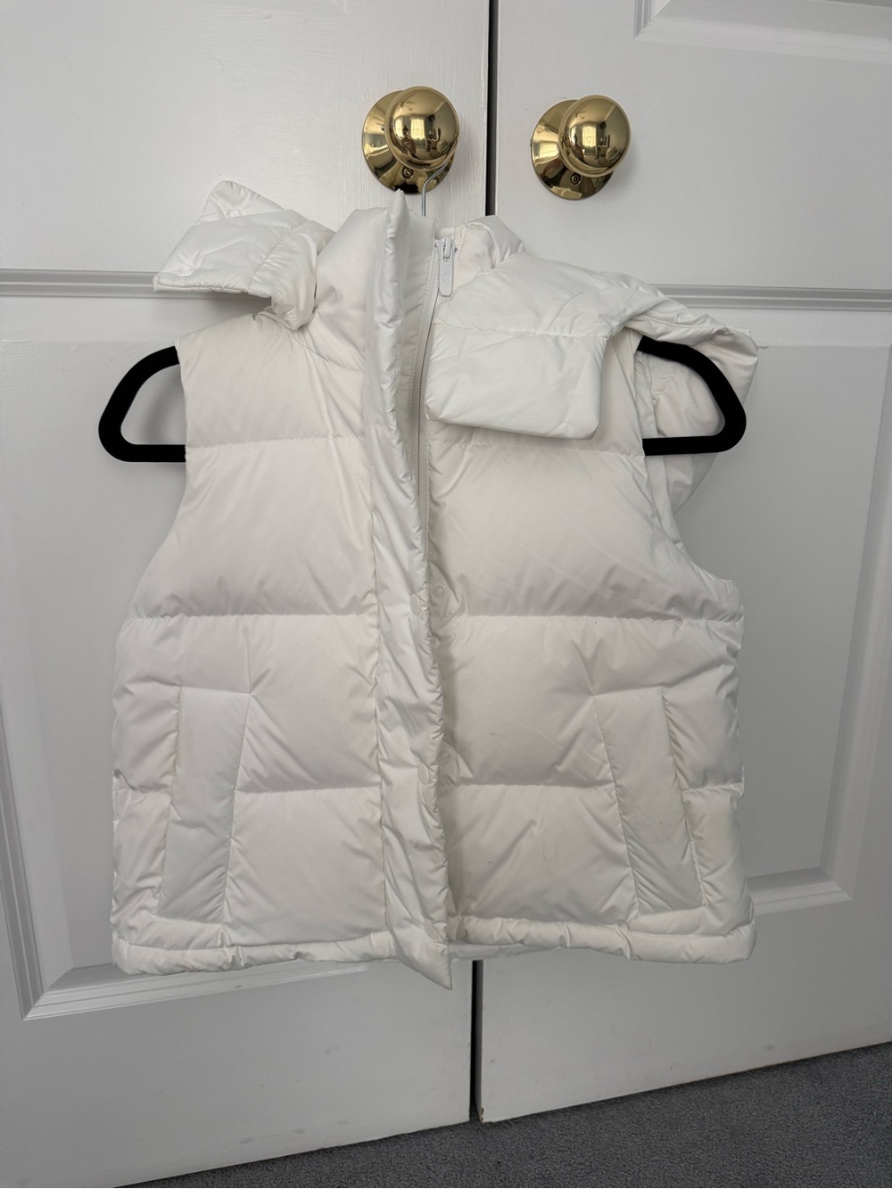Lululemon wonder puff cropped vest